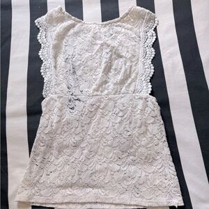 Free people lace shirt XS